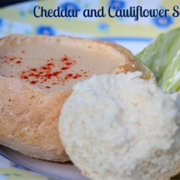 Cheddar and Cauliflower Soup #SundaySupper