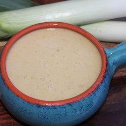 Cheddar and Leek Soup
