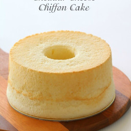 Cheddar Cheese Chiffon Cake