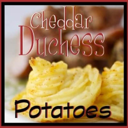 Cheddar Duchess Potatoes