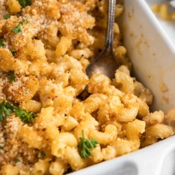 Cheddar Gruyère Mac and Cheese (Baked or Stove Top!)
