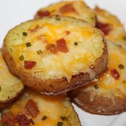 Cheese and Bacon Potato Rounds