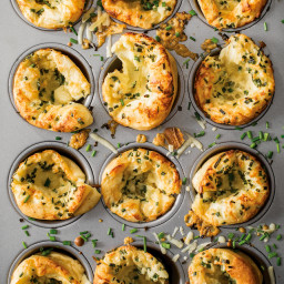 Cheese and Chive Yorkshire Pudding - Bake