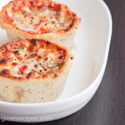 Cheese Garlic Cup (Garlic Bread Topped With Cheese)