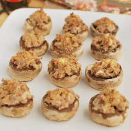 Cheese-Topped Mushrooms