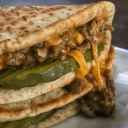 Cheeseburger Quesadilla: A Quick and Easy, Low Calorie Recipe