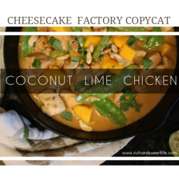 Cheesecake Factory Copycat Coconut-Lime Chicken Recipe