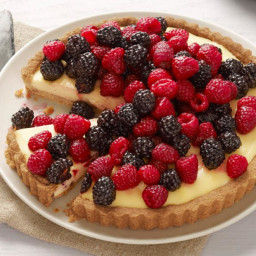 Cheesecake Tart With Berries