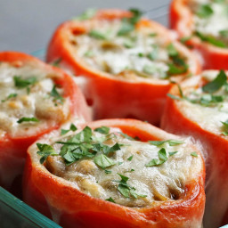 Cheesesteak-Stuffed Peppers Recipe by Tasty