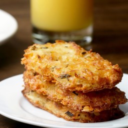 Cheesy Baked Hash Brown Patties Recipe by Tasty