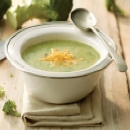 Cheesy Broccoli Cauliflower Soup