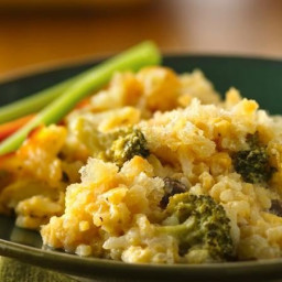 Cheesy Broccoli-Rice Bake