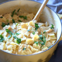 Cheesy Chicken and Bow Tie Pasta