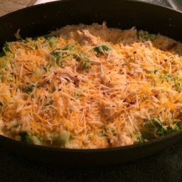 Cheesy Chicken, Broccoli and Rice Casserole - No Canned Soups!