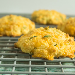 Cheesy Coconut Flour Biscuits