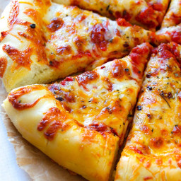Cheesy Crust Pizza