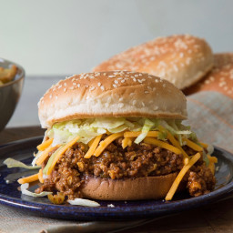 Cheesy-Dill Pickle Sloppy Joes