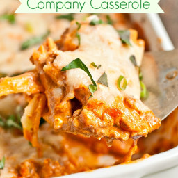 Cheesy Ground Beef and Pasta Casserole (Company Casserole)