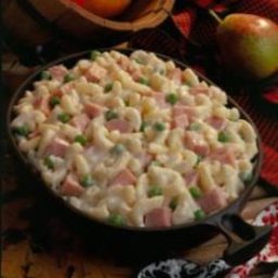 Cheesy Ham and Macaroni