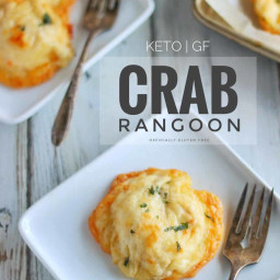Cheesy Keto Crab Rangoons