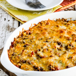 Cheesy Low-Carb Taco Casserole