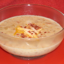 Cheesy Potato Soup ( Crock Pot )