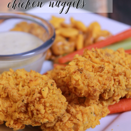 Cheesy Ranch Chicken Nuggets