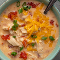 Cheesy Rotel Chicken Soup