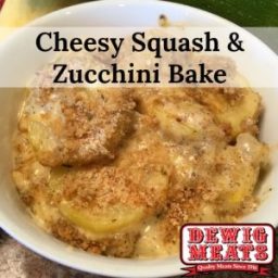 Cheesy Squash and Zucchini Bake