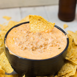 Cheesy Taco Beer Dip with Taco Seasoning From Scratch
