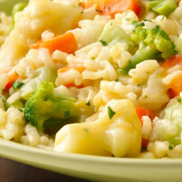 Cheesy Vegetable Risotto
