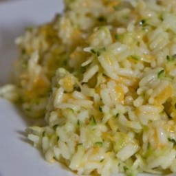 Cheesy Zucchini Rice