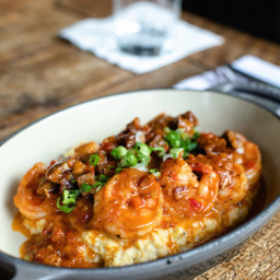 Chef Ann Kim’s Curried Shrimp and Grits