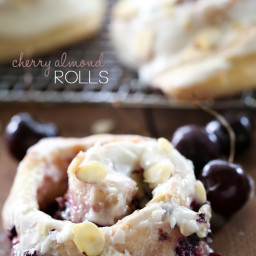 Cherry Almond Rolls