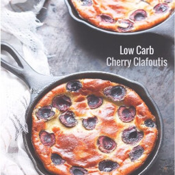 Cherry Clafoutis - Low Carb and Gluten Free