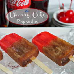 Cherry Coke Popsicles