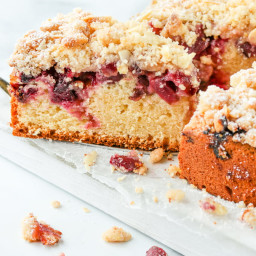Cherry Crumb Cake Recipe