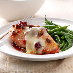 Cherry-Glazed Chicken with Toasted Pecans Recipe
