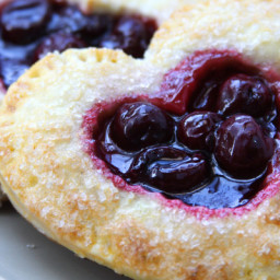 Cherry Heart Pies