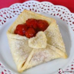 Cherry Pie Pastry Envelope Recipe