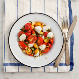 cherry tomato basil salad