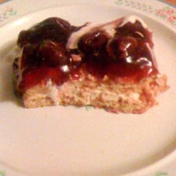 Cherry-topped Icebox Cake