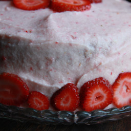 Cheryl's  Mmmmmm Version of Ina Garten Strawberry Cake