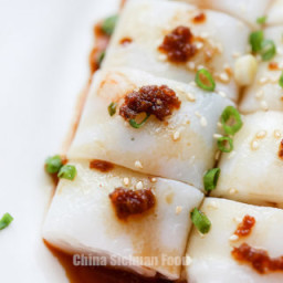 Cheung Fun (Steamed Rice Noodles)