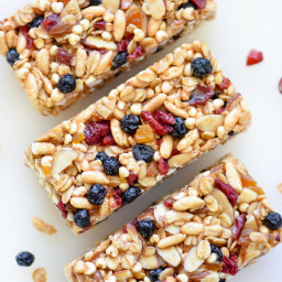 Chewy Almond Butter Power Bars