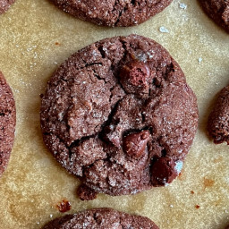 Chewy Chocolate-Ginger Cookies Recipe