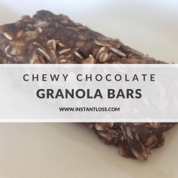 Chewy Chocolate Granola Bars