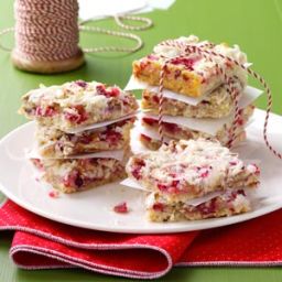 Chewy Cranberry Pecan Bars Recipe