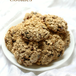 Chewy Gluten-Free Oatmeal Raisin Cookies (Allergy-Free, Vegan)
