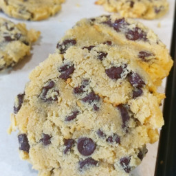Chewy Keto Chocolate Chip Cookies {Coconut Flour Version}